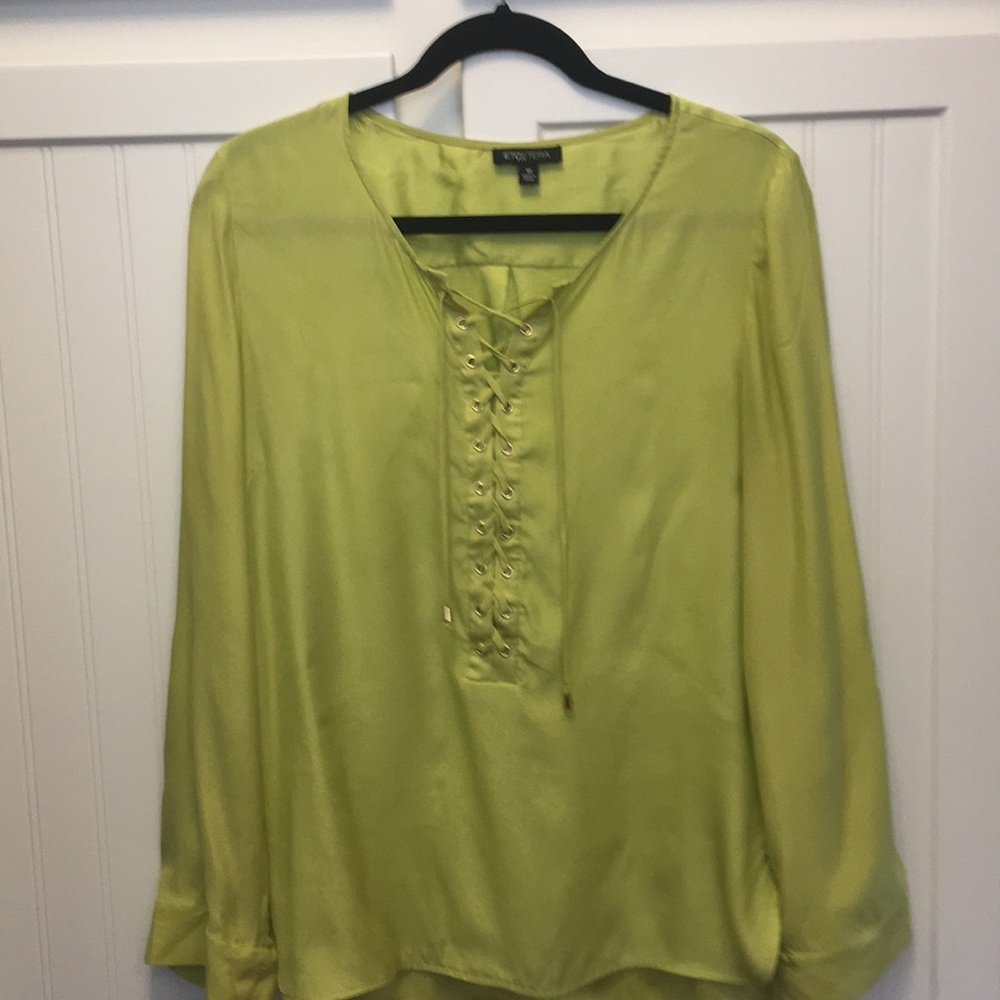 Etcetera silk blouse